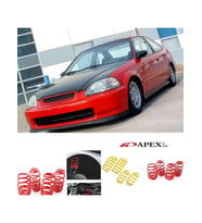 honda civic 1996.1999 sedan hb apexi 4.5cm ön arka spor yay