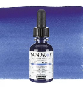 Schmincke Aqua Drop Sıvı Sulu Boya 30ml 430 Ink Blue