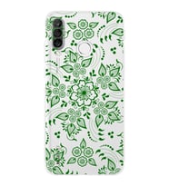 Huawei P30 Lite Kamera korumalı Kapak Nostalji Desen Tasarımlı  Şeffaf Kılıf
