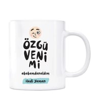 Kişiye Özel İsimli Baba Kupa Özgüvenimi Babamdan Aldım
