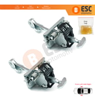 Citroen C4 Picasso Grand MK1 2006-2013 9181K3 İçin 2 Adet Ön Sağ ve Sol Kapı Gergi Yayı