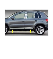 VW Tiguan Krom Yan Kapı Çıtası 4 kapı 2007-2016 arası Paslanmaz Çelik (Karışık)