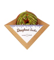 Donut Şekerleme Fıstıklı Çorap (Fıstık Yeşili)