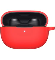 Xiaomi Redmi Buds 3 Lite ile uyumlu Kulaklık Kılıf Darbeye Dayanıklı Silikon Yumuşak Koruyucu Toz ve Kirden Koruyan Redmi Buds 3 Lite ile uyumlu Kulaklık Kılıfı Kırmızı