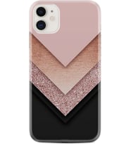 Apple iPhone 11 12 13 Mini Kılıf Desemli Silikon Great Marble 1405