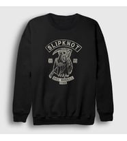 Presmono Unisex Siyah Reaper Slipknot Sweatshirt 113030tt