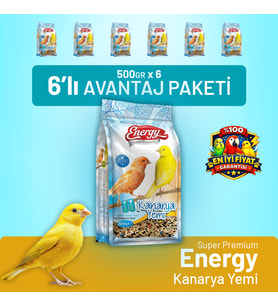 Kanarya Yemi 500 g - 6 Adet