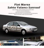 Fiat Marea Parlak Siyah Yalancı Çakma Sahte Sunroof