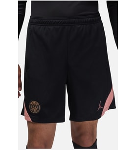 Nike Jordan Paris Saint-Germain Strike Stadium Short Black Erkek Fermuar Cepli Dri-Fit Futbol Şortu Siyah
