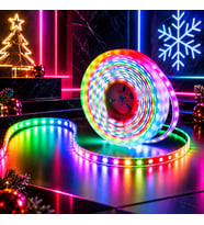 7 METRE PROFESYONEL YÜKSEK KALİTE RGB RENKLİ HORTUM LED IŞIK 335 LEDLİ MODLU 220 VOLT DIŞ MEKAN RGB