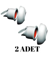 2 Adet Koku Yok! Çekvalfli Adaptör Conta Lavabo Gideri Koku Önleyici