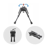 Vector ROKSTAD HAREKETLİ HARRIS TİPİ BIPOD AYAK 6'' SCBPS-04