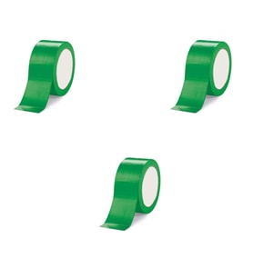 Omeyva Takviyeli Tamir Bandı - İzolasyon Onarım Çadır Bandı - Yeşil - 48 mm x 10 YRD - 3 Rulo