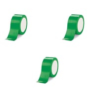 Omeyva Takviyeli Tamir Bandı - İzolasyon Onarım Çadır Bandı - Yeşil - 48 mm x 10 YRD - 3 Rulo