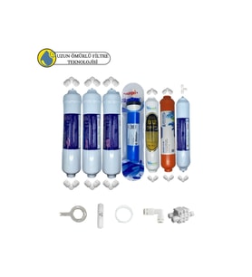 Swun chyan Kapalı kasa su arıtma cihazları Sertifikalı 7li B12 alkali+ Filmtec Dupon mebran mineral