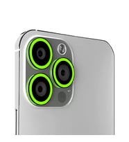 Binano Iphone 13 Pro/13 Pro Max Fosforlu Açık Yeşil Kamera Koruyucu