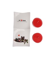 Biggdesign Tealight Mum Seti - Kırmızı