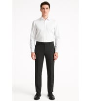 Vero Erkek Regular Fit Pamuklu Kumaş Pantolon - 7436 (Füme)