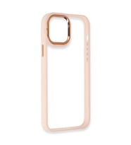İphone 12 Pro Max Kılıf Dora Kapak - Pudra