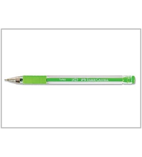Faber Castell Tükenmez Kalem 1425 Açık Yeşil - 3 adet