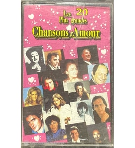 (Plak Değildir KASET tir) Chansons D'Amour 20 Les Plus Grandes Kaset