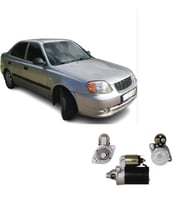 Hyundai Accent Admire Otomatik Marş Motoru 2002--2005 12 Volt 8 D