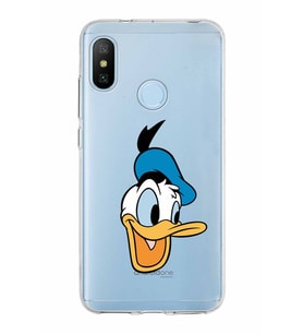 Xiaomi Mi A2 Lite Uyumlu Kapak Donald Duck Tasarımlı Şeffaf Silikon Kılıf