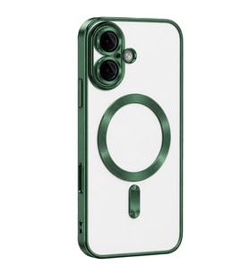 Apple iPhone 16 Kılıf Kross Magneticsafe Kapak - Koyu Yeşil