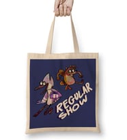 Regular Show 01 Bez Çanta Uzun Saplı