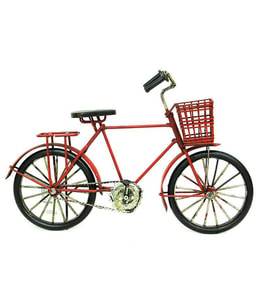 Dekoratif Metal Bisiklet Biblo Vintage Hediyelik (Siyah)