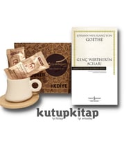 Kutupkitap Bambu Fincan Türk Kahvesi Kişiye Özel Not Genç Wertherin Acıları Kitap Hediye Seti
