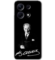 İnfinix Note 30 Pro Kılıf HD Desen Baskılı Kılıf - Atatürk İmza