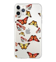 PrintiFy Apple  iPhone 11 Pro Max ile Uyumlu 1mm Slim Fit Water Color 2 Baskılı Şeffaf  Kılıf