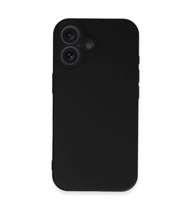 İphone 16 Plus Kılıf First Silikon - Siyah