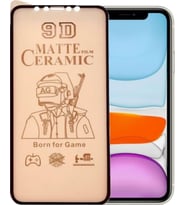 Apple Uyumlu iPhone 11 Ekran Koruyucu 9D Mat Seramik Nano Tam Kaplayan