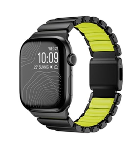 Apple Watch 42mm Uyumlu Zore KRD-152 Titanyum Silikon Kordon