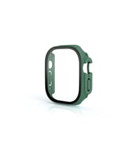 Apple Watch Ultra 49mm Uyumlu Kasa ve Ekran Koruyucu Zore Watch Gard 19 (Açık Yeşil)