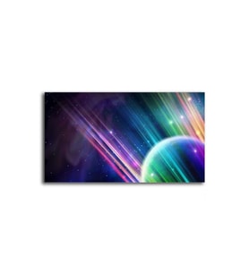DBSanatevi Renkli Galaksi Tablo 50 X 70 Cm