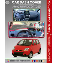 CHEVROLET SPARK (2009-2015) Torpido Örtüsü Ön Göğüs Koruma Torpido Koruma Tam Uyum Çatlamayı Önler