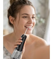 Ağız Duşu Cihazı 4 Modlu 5 Başlıklı Şarjlı Oral Temizlik Makinesi