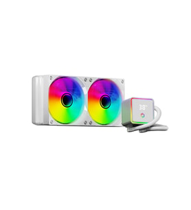Fcl-240W Argb 240 Liquid Cooler White