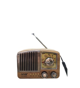 ROSE TEKNOLOJİ NS-3381BT USB BELLEK / TF KART / FM RADIO / AUX DESTEKLİ NOTALJİ BLUETOOTH HOPARLÖR