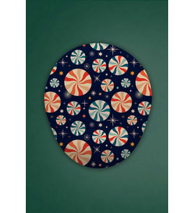 Yılbaşı Temalı Bilek Destekli Mouse Pad