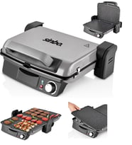 Sinbo 2552 Çıkarılabilir Plaka 6 Tost & Izgara Makinesi 2000 W GRİ