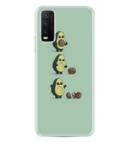 Vivo Y20 Kılıf Desenli Silikon Kaplumbağa Terbiyecisi 1356