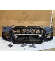 Audi A3 Rs3 Ön Tampon Komple Seti 8v Makyajlı Kasa 2016-2020 Arası Uyumlu Panjurlu
