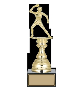 ODAK KUPA - Figürlü Kupalar - Masa Tenisi Kadın Figürlü Kupalar FG-023 C - 28 cm