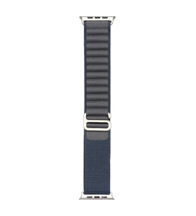 Apple Watch 40mm Uyumlu Kordon Alpine Hasır Örgü Zore KRD-74 Kumaş Kayış