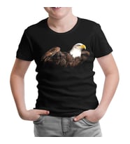 Kartal 2 Siyah Çocuk Tshirt