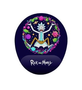 Rick And Morty Desenli Bilek DestekliKaymaz Buruşmaz Kırılmaz Mouse Pad